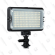 When shooting in low light conditions, an LED light panel like this one can fill in your frame. This one even has adjustable color temperature, which is a must.